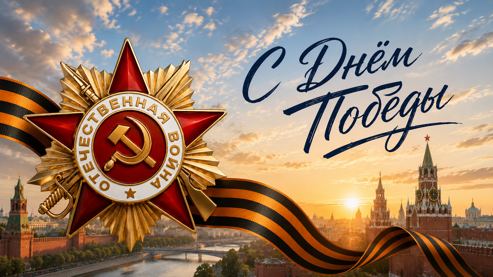 Коллектив АО «Терминал Астафьева» от всего сердца поздравляет с Днём Победы в Великой Отечественной войне!